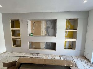 Wall rendering project in Leeds