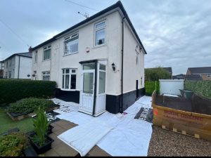 K-Rend rendering project in Leeds