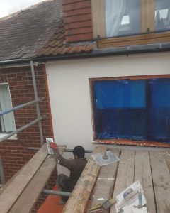 K-Rend rendering project in Leeds