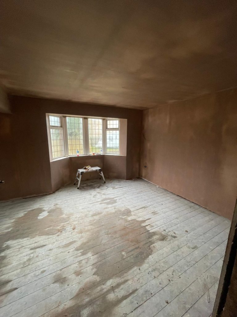 Silicone render installation by Leeds Rendering in West Yorkshire