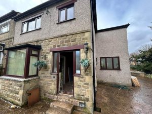 Silicone render finish in Leeds area