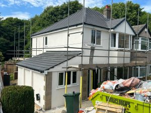 K-rend finish on Leeds property exterior