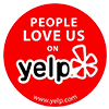 Yelp love award badge - Leeds Rendering customer reviews