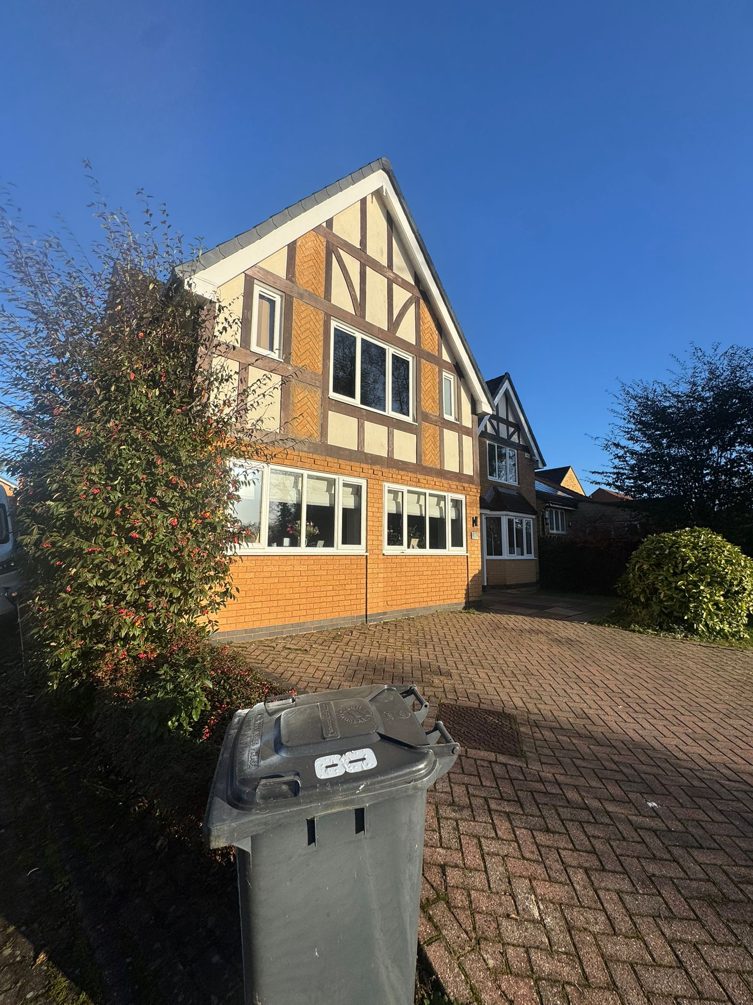 Full property view before rendering work began
